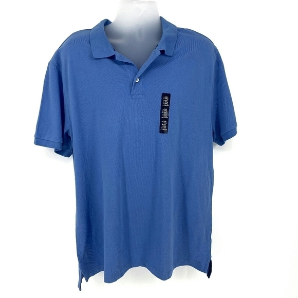 Gap Everyday Polo Light Blue XXL NWT🔖 - Picture 1 of 7